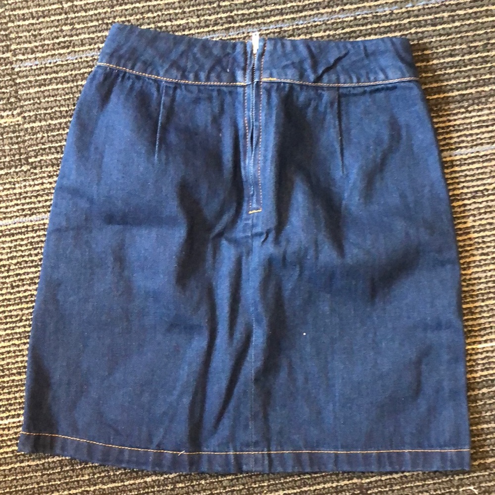 Warehouse jean skirt size small